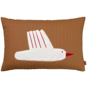 Kinder ferm LIVING Textilien Für Kinder | Kissen^Bird Kissen, gesteppt, 40 x 60 cm, Zuckertang