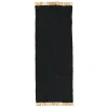 ferm LIVING Teppiche Und Läufer^Block Runner Teppich, 80 x 200 cm, Schwarz - Natur