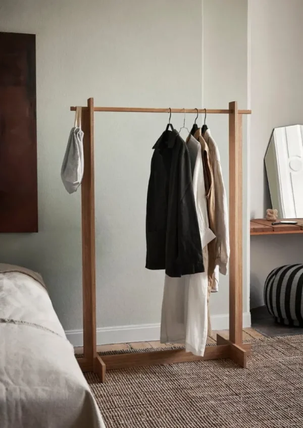 ferm LIVING Garderoben Und Kleiderbügel^Bridge Kleiderstange, Eiche geölt