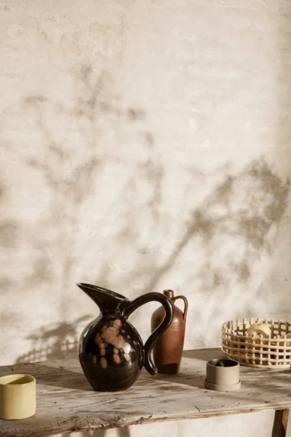 ferm LIVING Dekorationsgegenstände^Ceramic centerpiece, Kaschmirbeige