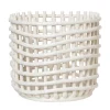 ferm LIVING Dekorationsgegenstände^Ceramic Korb, groß, gebrochen weiß
