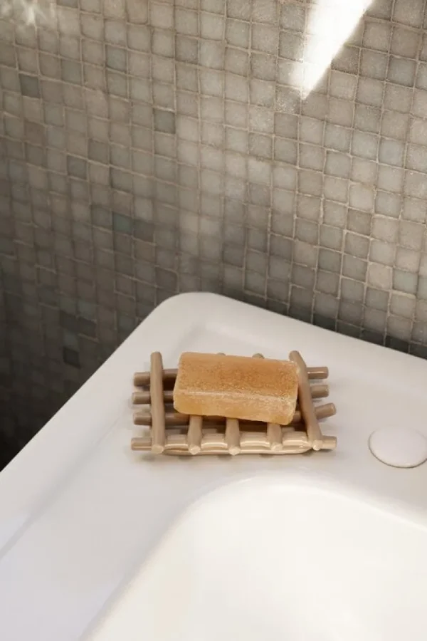 ferm LIVING Badezimmeraccessoires^Ceramic Seifenschale, Kaschmir
