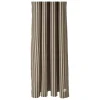 ferm LIVING Badezimmertextilien^Chambray Duschvorhang, Sandbeige – Schwarz