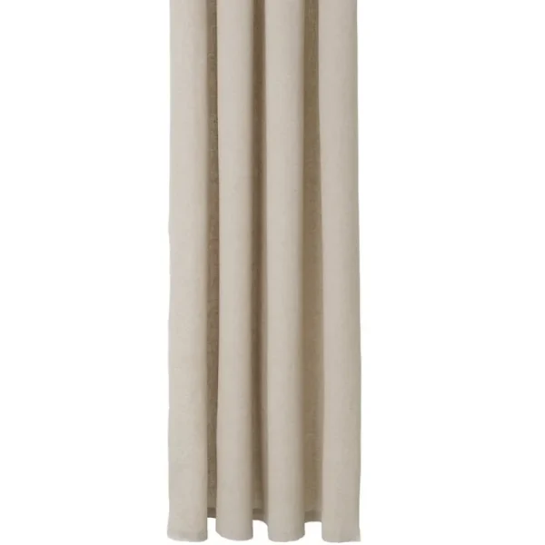 ferm LIVING Badezimmertextilien^Chambray Duschvorhang, Sand