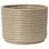 ferm LIVING Indoor-gardening^Corduroy Blumentopf, 20 cm, Kaschmir