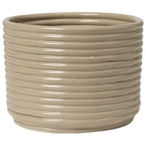ferm LIVING Indoor-gardening^Corduroy Blumentopf, 20 cm, Kaschmir