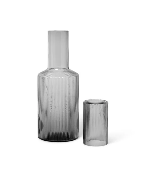 ferm LIVING Karaffen Und Krüge^Deckel für Ripple Karaffe, Rauchgrau