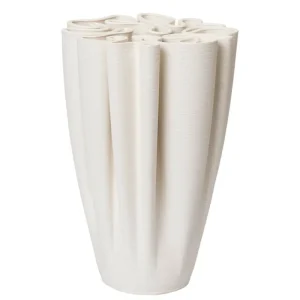Marimekko Vasen-ferm LIVING Dedali Vase, Cremeweiß