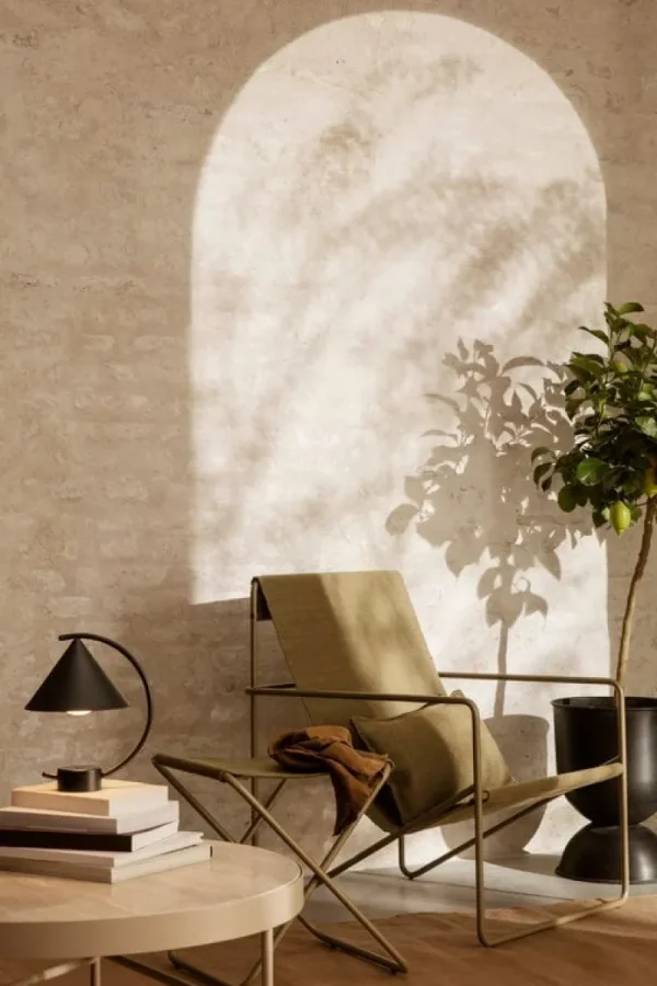 ferm LIVING Outdoor-textilien | Kissen^Desert Kissen, Olivgrün