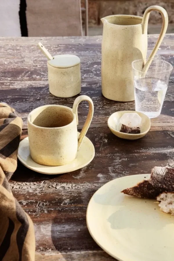 ferm LIVING Terrassenmöbel | Sitzgelegenheiten^Desert Loungesessel, Kaschmir – erdfarben