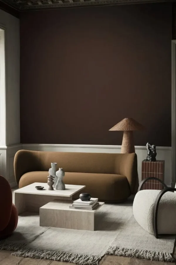 Sibast Tische-ferm LIVING Distinct Grande Duo Couchtisch, Travertin