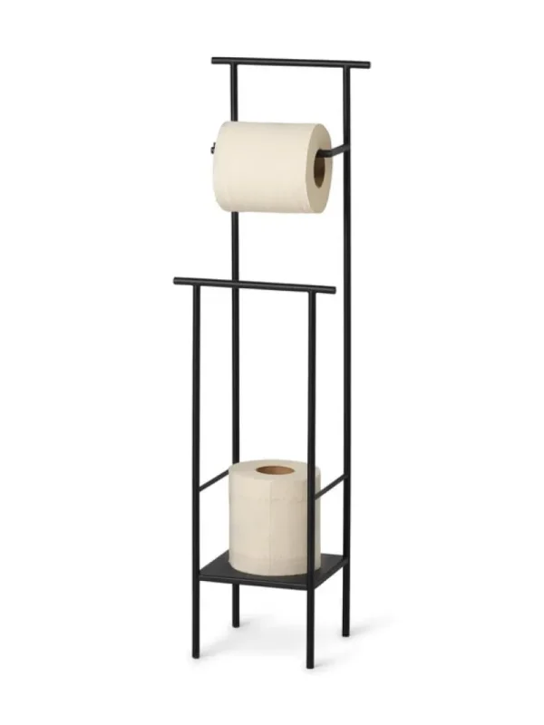 ferm LIVING Badezimmeraccessoires^Dora Toilettenpapierständer, Schwarz