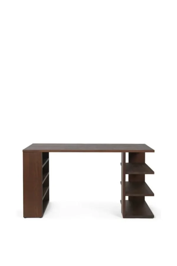 HAY Tische-ferm LIVING Edre Schreibtisch, dunkel gebeizte Kiefer