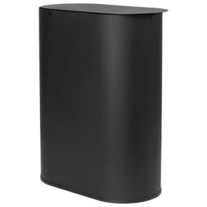 ferm LIVING Papierkörbe & Recycling-behälter | Abfalleimer^Enkel Behälter, Medium, Schwarz