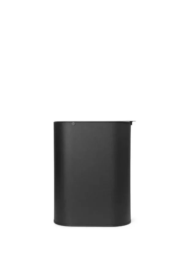 ferm LIVING Papierkörbe & Recycling-behälter | Abfalleimer^Enkel Behälter, Medium, Schwarz