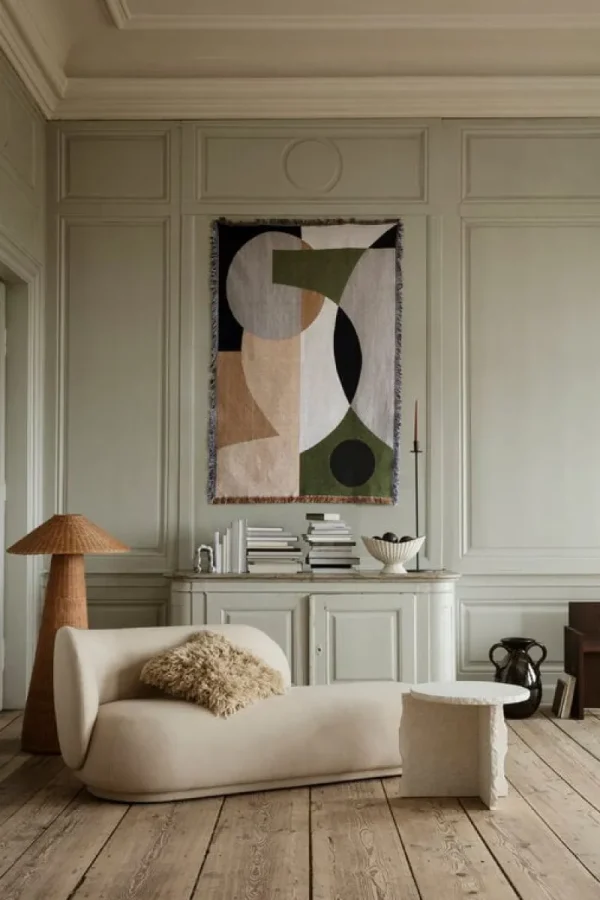 ferm LIVING Decken Und Überwürfe^Entire Wandteppich-Decke, Sand