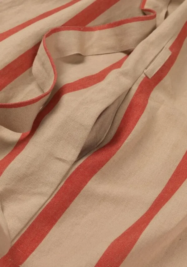 ferm LIVING Badezimmertextilien^Field Morgenmantel, Kamelbraun - Rot