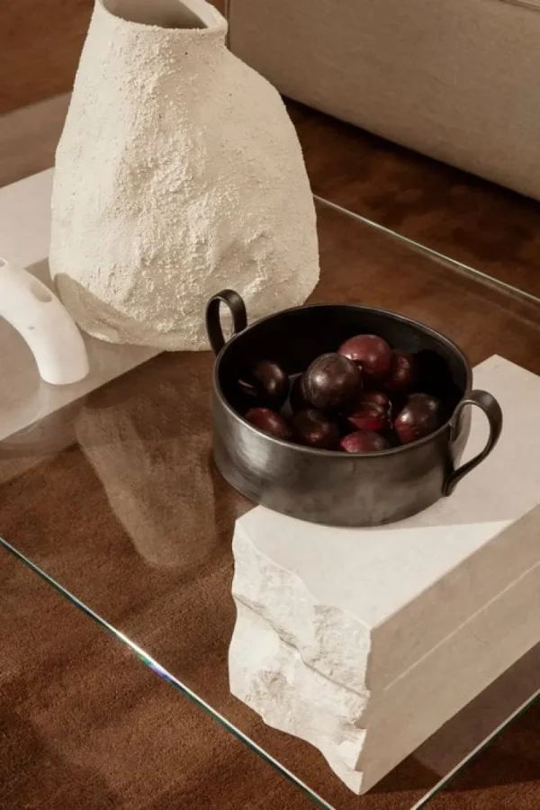 ferm LIVING Geschirr^Flow Tafelaufsatz, Schwarz
