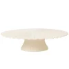 ferm LIVING Geschirr^Fountain Kuchenplatte, 25 cm, naturweiß