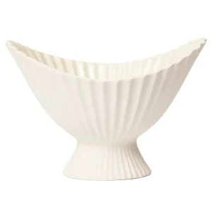 ferm LIVING Geschirr | Dekorationsgegenstände^Fountain Schale, 19 cm, Cremeweiß