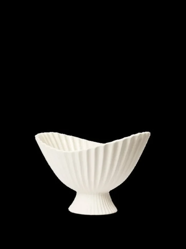 ferm LIVING Geschirr | Dekorationsgegenstände^Fountain Schale, 28 cm, Cremeweiß