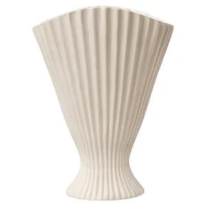 Audo Copenhagen Vasen-ferm LIVING Fountain Vase, Cremeweiß