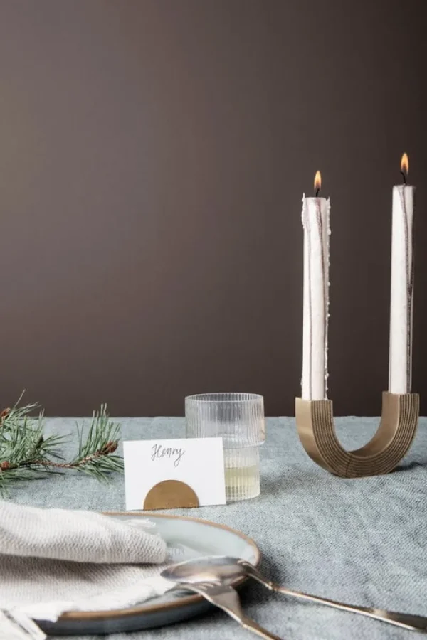 ferm LIVING Gläser Und Tassen^Gläser Ripple, 4 Stück, klar