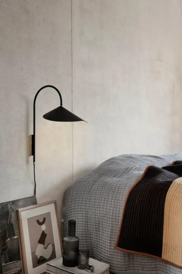 ferm LIVING Gläser Und Tassen^Gläser Ripple, 4 Stück, rauchgrau