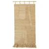ferm LIVING Wandbehang^Harvest Wandteppich, 50 x 100 cm, Natur