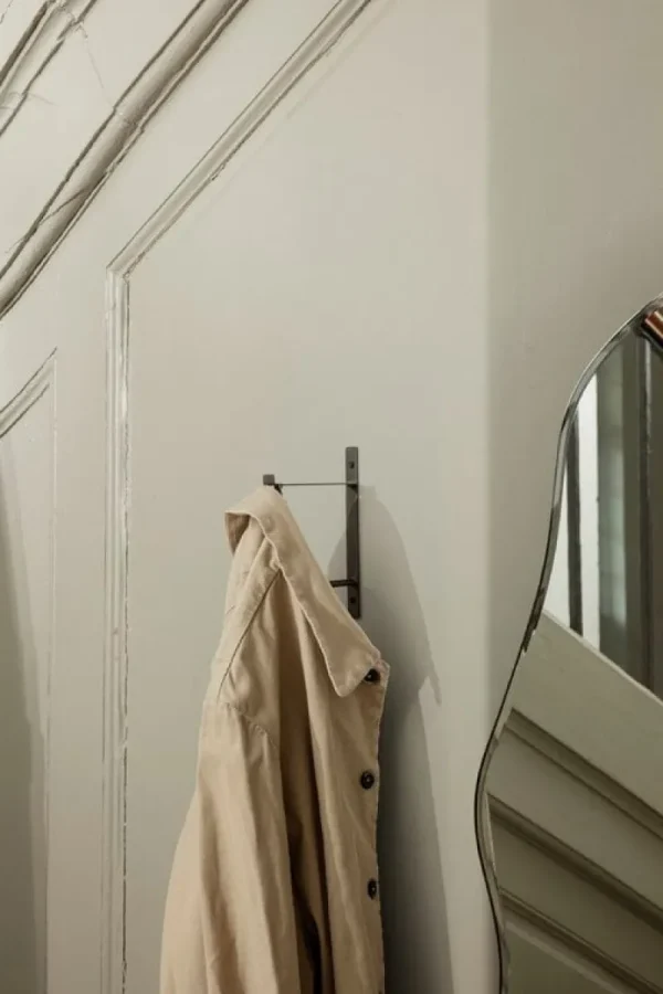 ferm LIVING Garderoben Und Kleiderbügel^Hängeregal, Schwarzes Messing