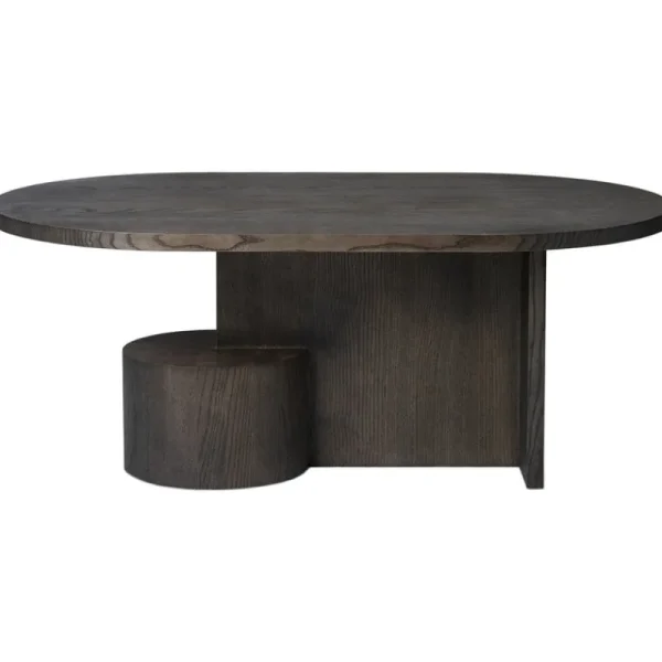 Woud Tische-ferm LIVING Insert Couchtisch, Esche schwarz gebeizt