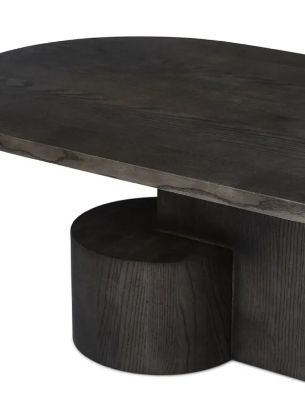 Woud Tische-ferm LIVING Insert Couchtisch, Esche schwarz gebeizt