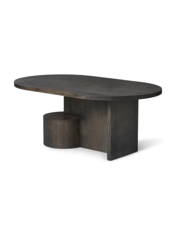 Woud Tische-ferm LIVING Insert Couchtisch, Esche schwarz gebeizt