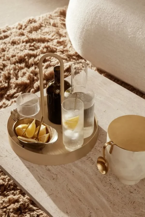 ferm LIVING Karaffen Und Krüge^Karaffe Ripple, klar