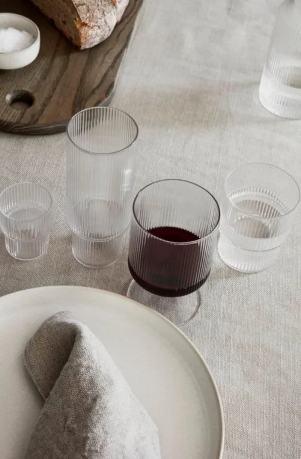 ferm LIVING Karaffen Und Krüge^Karaffe Ripple, klar