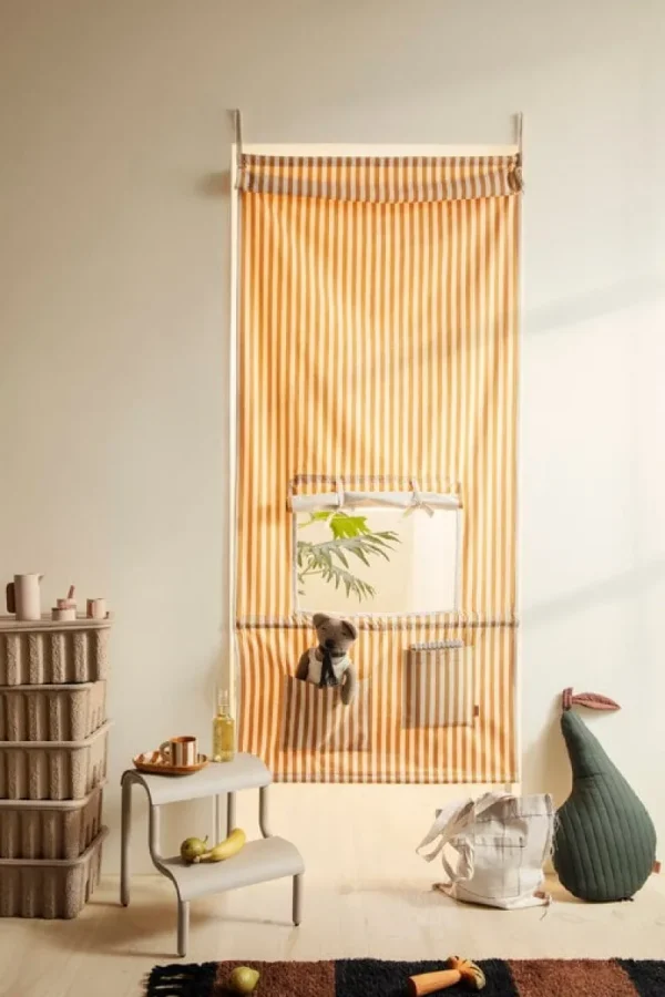 Kinder ferm LIVING Spielzeug | Textilien Für Kinder^Kids Kiosk, Senfgelb - Cremeweiß