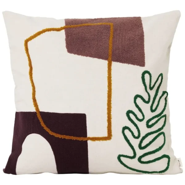 ferm LIVING Kissen^Kissen Mirage, Leaf