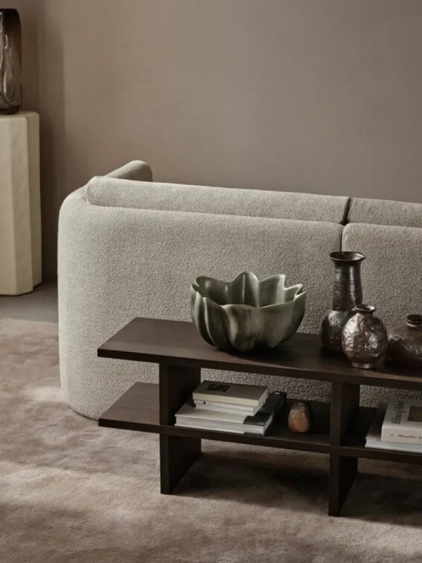 Fritz Hansen Sitzgelegenheiten-ferm LIVING Kona Bank, Eiche dunkel gebeizt