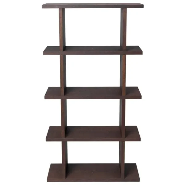 ferm LIVING Regale-Kona Bücherregal 1x4, dunkel gebeizte Eiche