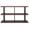 ferm LIVING Regale-Kona Bücherregal 2x2, dunkel gebeizte Eiche