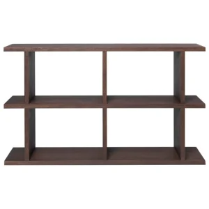 ferm LIVING Regale-Kona Bücherregal 2x2, dunkel gebeizte Eiche