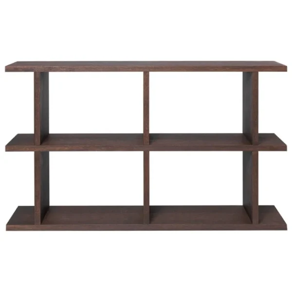 ferm LIVING Regale-Kona Bücherregal 2x2, dunkel gebeizte Eiche
