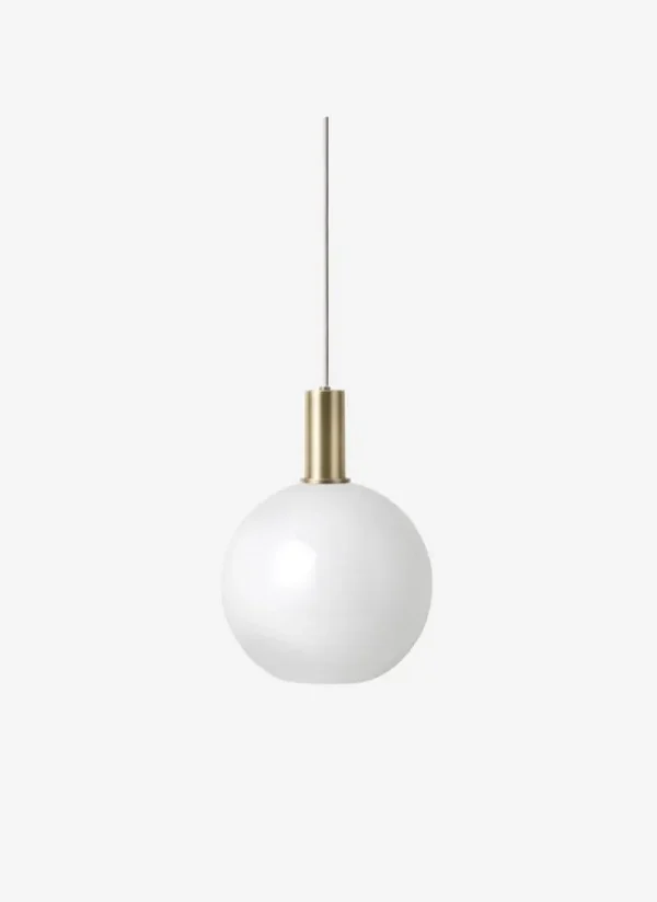 HAY Deckenleuchten-ferm LIVING Lampenfassung Socket Pendant Low, Messing