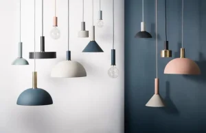 Fritz Hansen Deckenleuchten-ferm LIVING Lampenfassung Socket Pendant High, schwarz