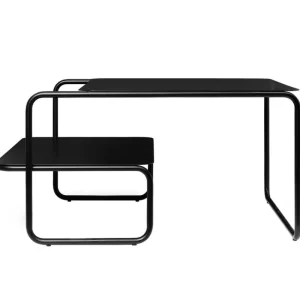 ferm LIVING Terrassenmöbel | Tische^Level Couchtisch, Schwarz