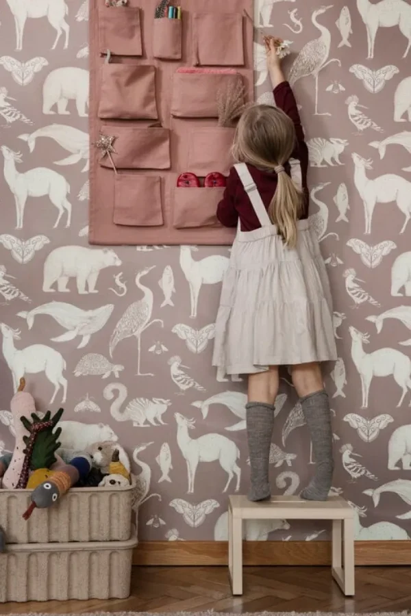 Kinder ferm LIVING Möbel Für Das Kinderzimmer^Little Architect Hocker, Kaschmir