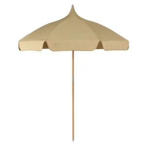 ferm LIVING Sonnenschirme^Lull Sonnenschirm, Buche - Kaschmir