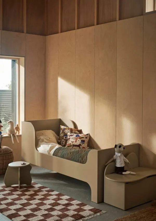 Kinder ferm LIVING Textilien Für Kinder | Teppiche Und Läufer^Mara Teppich, waschbar, 150 x 80 cm, Rostbraun - Sandbeige