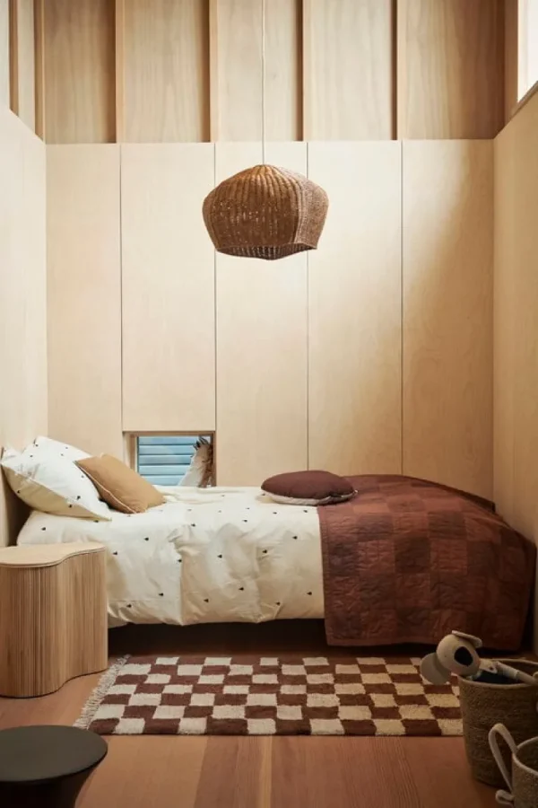 Kinder ferm LIVING Textilien Für Kinder | Teppiche Und Läufer^Mara Teppich, waschbar, 150 x 80 cm, Rostbraun - Sandbeige