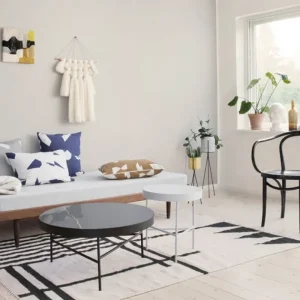 Muuto Tische-ferm LIVING Marble Tisch, groß, schwarz
